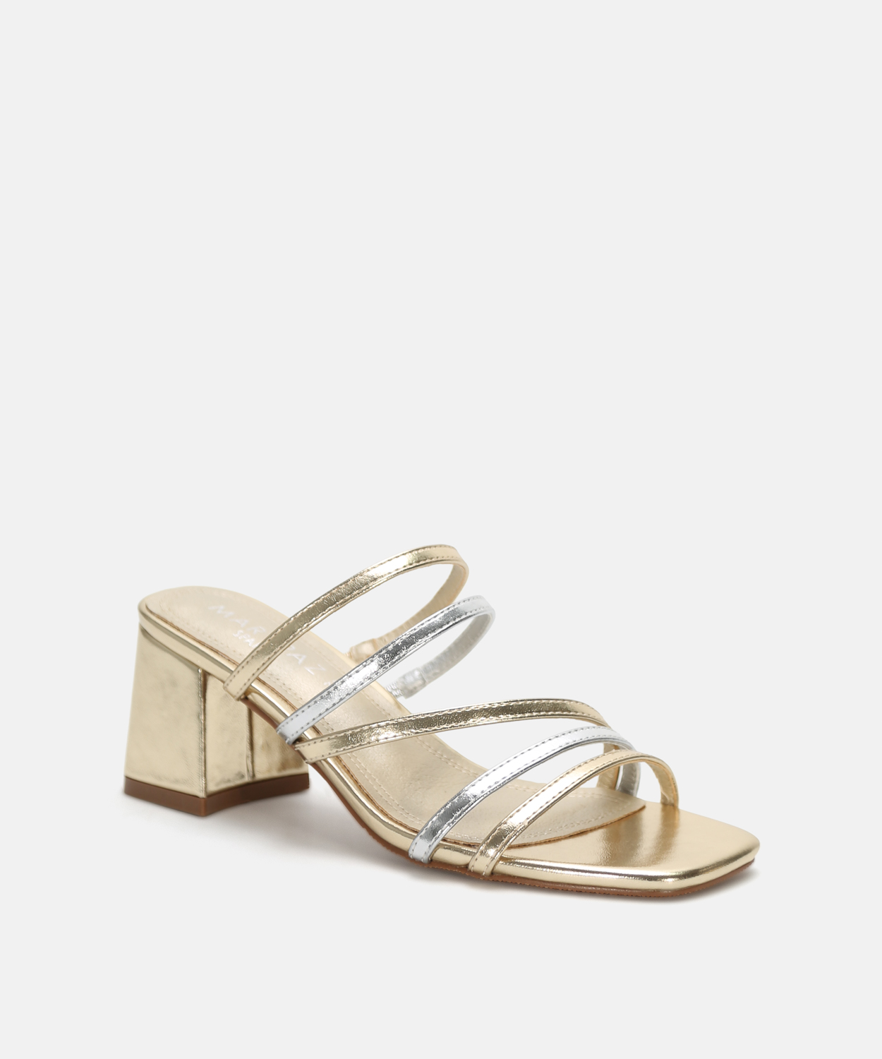 Sandalia tac&oacute;n tiras image number null